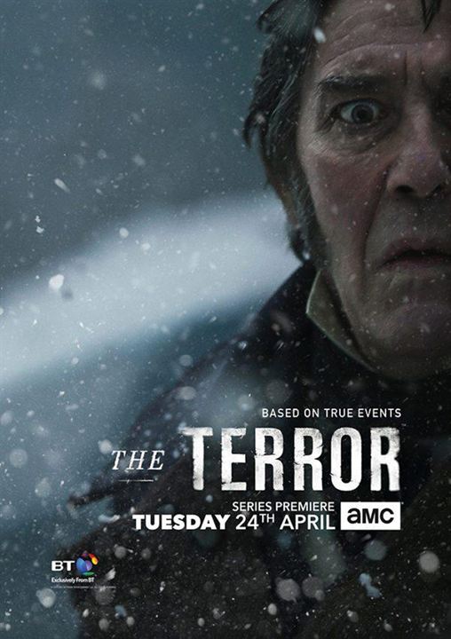Christos Lawton and Chris Corrigan feature in much anticipated TV outing of the Ridley Scott’s produced ‘The Terror’ on BT TV at 9pm on 24th April.
