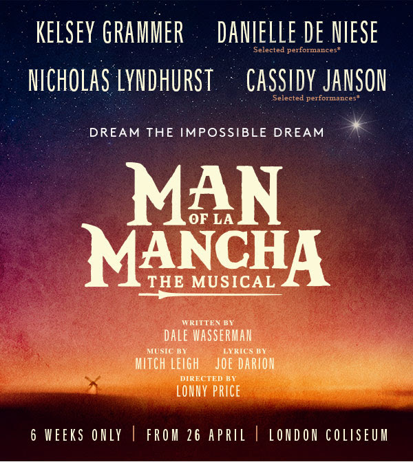 Cassidy Janson stars in ‘Man of La Mancha’ at the London Coliseum