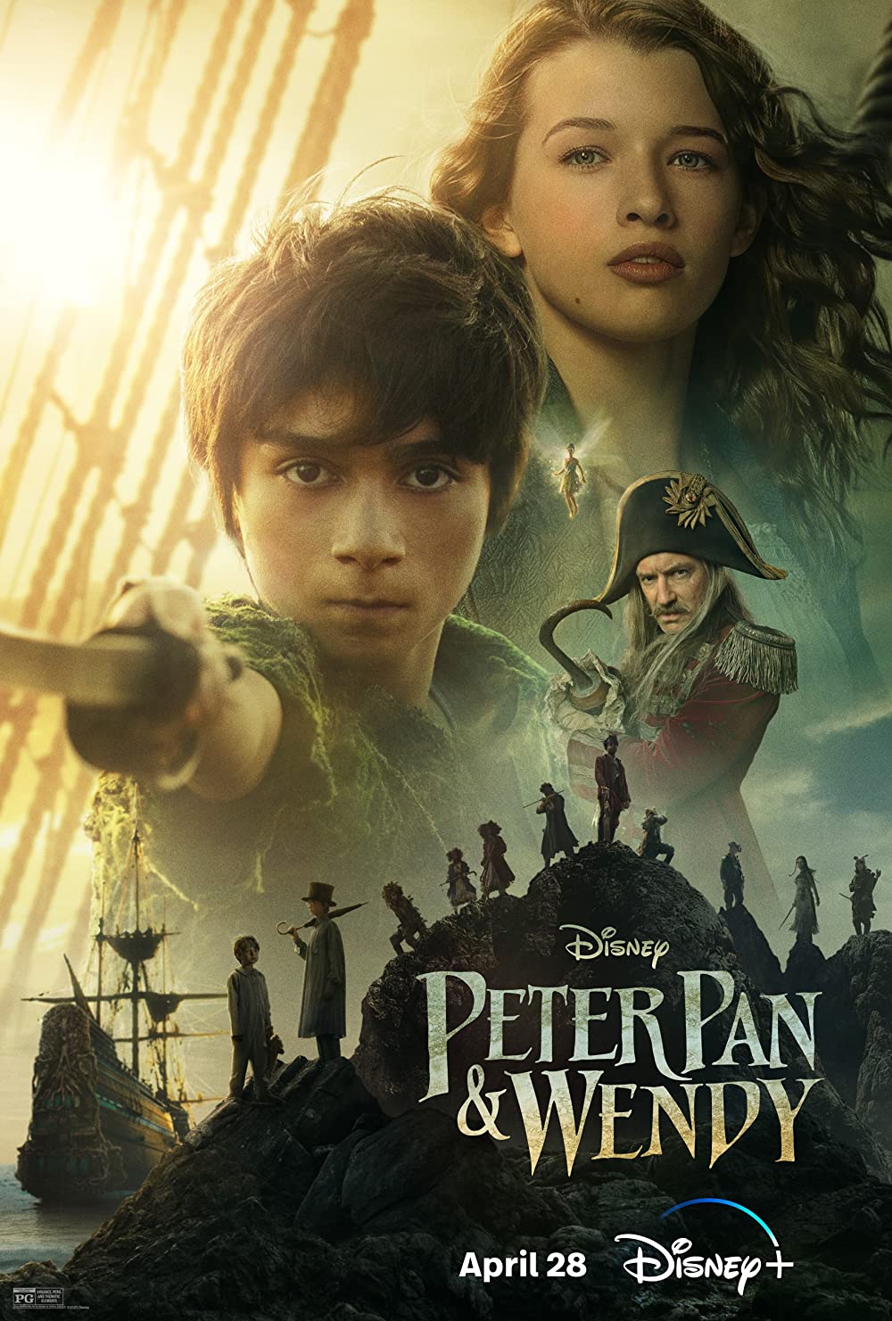 Alexander Molony stars as Peter Pan in ‘Peter Pan & Wendy’ on Disney+